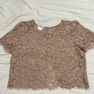 Jenny Yoo Bridesmaid Top: Lace 'Kenzie' Topper